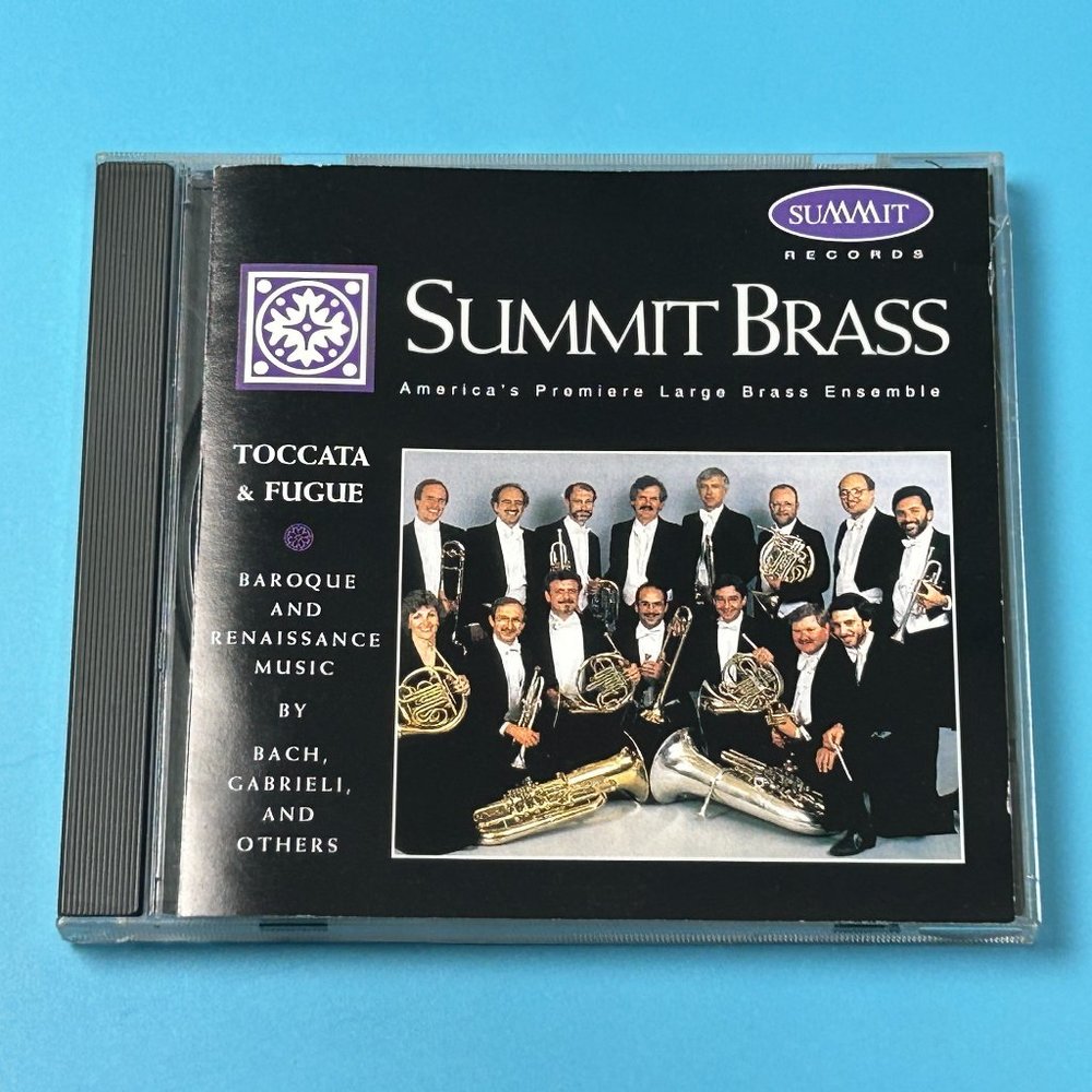 Summit Brass America's Premiere Large Brass Ensemble TOCCATA & FUGUE cd